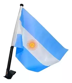 Bandera Milenio Argentina C/ Soporte P/ Auto - comprar online