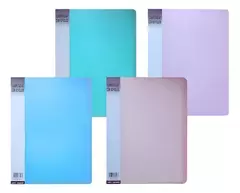 Carpeta Avios Oficio C/ 40 Folios Pastel - comprar online