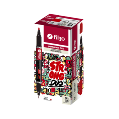 Marcador Filgo Permanente Doble Punta 042 X1 - comprar online