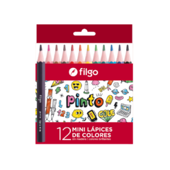Lápices De Colores Filgo Pinto Mini Caja X12