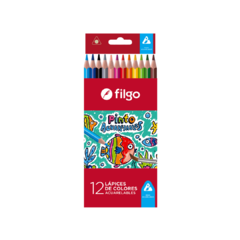 Lápices De Colores Filgo Pinto Acuarelables Largos Caja X12