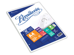 Repuesto Rivadavia A4 Hojas P/ Carpeta c/ banda x 48 Hjs - comprar online