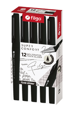 Boligrafo Filgo Glider Super Confort C/ Tapa 0.7 Mm X1 - comprar online