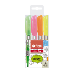 Resaltador Filgo LIGHTER FINE Estuche X4 en internet