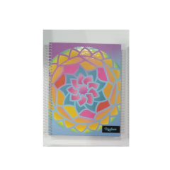 Cuaderno Triunfante A5 c/ Espiral tapa dura Mandalas 120 hjs - comprar online