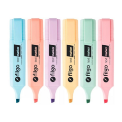 Resaltador Filgo Ancho Pastel X1