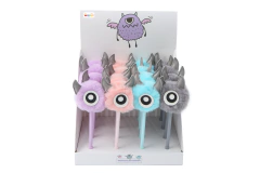Boligrafo Wero Monster Pompon Tinta Azul X1