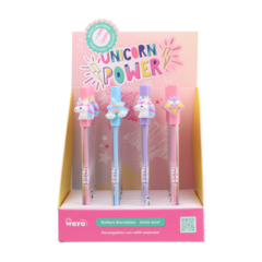 Roller Wero Borrable Unicorn Power C/ Goma 07 Mm X1