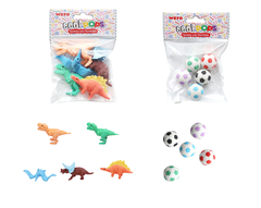 Goma Wero 3d C/ Forma Dino / Pelotas Pack X5