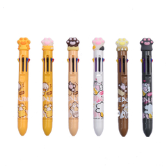 Boligrafo Wero Paws 8 Colores Retractil C/ Clip en internet