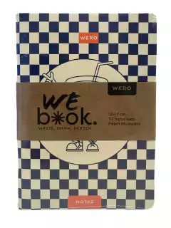 Libreta Wero We Book Hojas Lisas Papel Ahuesado 12x17 Cm