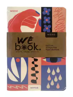 Imagen de Libreta Wero We Book Hojas Lisas Papel Ahuesado 12x17 Cm