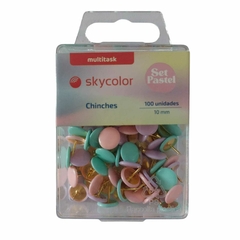 Push Pins Skycolor Chinche Pastel Estuche - comprar online