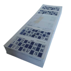Talonario de Bingo Serie 2016 Cartones - tienda online