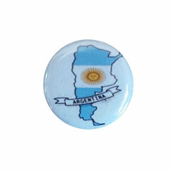 Pin Patrio Escarapela C/ Prendedor Metalico Argentina X1 - Libreria Constitucion Minorista