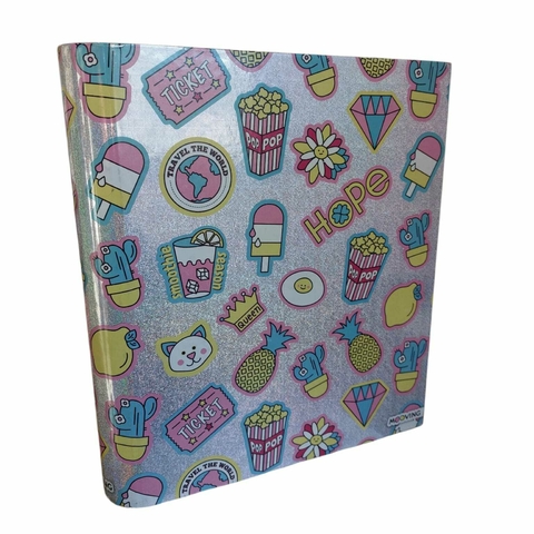 Carpeta Mooving Kawaii A4 C/ Dos Aros 2x40 LIQUIDACION - comprar online