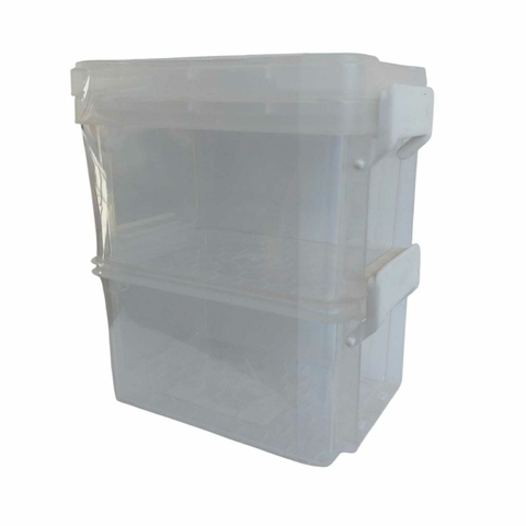 Organizador Plastico Apilable C/ Tapa - comprar online