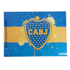 Carpeta Mooving Boca Jr No5 P/ Dibujo 2 Tapas - Libreria Constitucion Minorista