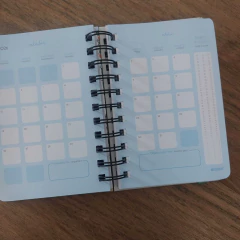 Agenda Mooving Travel 2 Dias X Pag C/ Espiral 10x15 2026 - comprar online