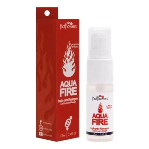 Loção Para Massagem Aqua Fire