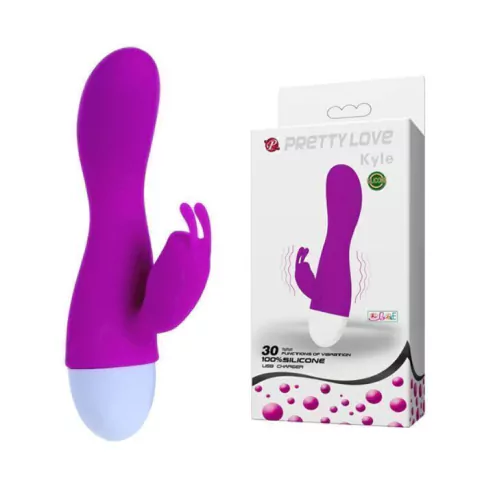 Vibrador Ponto G & Estimulador Clitoriano com 30 Modos de Vibração