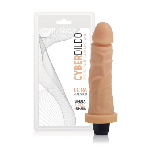Vibrador Cyber Dildo Ultra Realístico em Cyber Skin