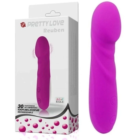 Vibrador com Estimulador Clitoriano 30 Modos de Vibração