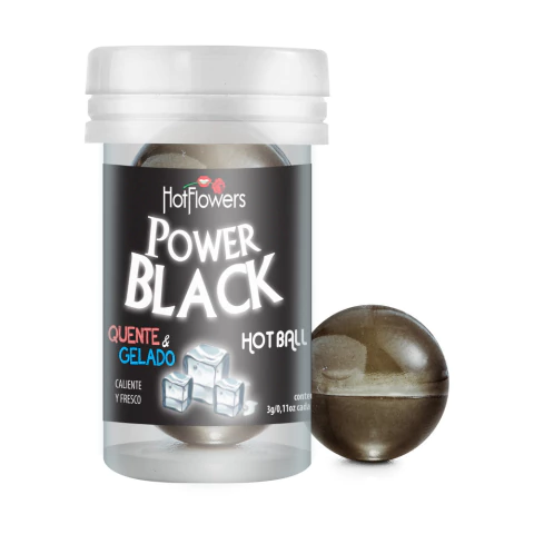 Bolinha HotBall Power Black Quente e Gelado HotFlowers