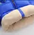 casaco puffer infantil azul bebê