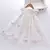 vestido branco infantil luxo