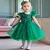 Vestido Infantil Festa Verde