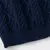 blusa de frio infantil grossa azul marinho 