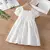 Vestido Infantil Branco Simples