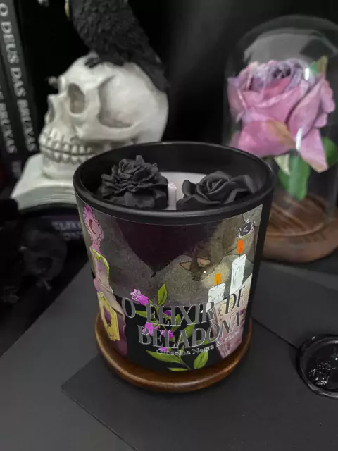 O ELIXIR DE BELADONA - Coleção Halloween | Vela 180g