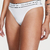 Victoria´s Secret Logo Cotton Thong Panty | VS White