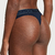 Victoria´s Secret Logo Cotton Thong Panty | Noir Navy - comprar online