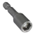 Soquete Magnetico Makita Encaixe De 1/4'' 8x50mm B38716 na internet
