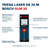 Medidor Distância Trena a Laser Glm20 Prof. Bosch 0601072EG0 na internet