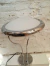 Lámpara De Mesa Moderna Cromada Led Incorporado 24w - comprar online