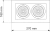 Aplique Plafon Movil Techo Para 2 Dicro Led 10/2pm Mac - comprar online