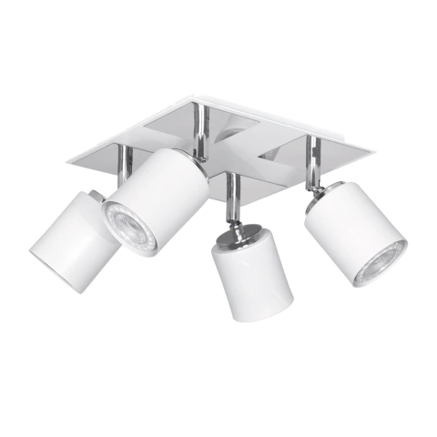 Lampara 4 Dicroicas Aplique Techo Moderno Efka Kas - comprar online