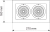 Aplique Plafon Movil Techo Para 2 Ar70 Led 20/2 Mac - comprar online