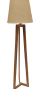 Lampara De Pie De Madera Paraiso Tripode Chb - tienda online