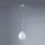 Colgante Globo Vidrio Acanalado Sunco Gmg - comprar online