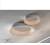 Plafon Techo Bagel 40 Negro Dise¤o Con Led Incluido VK en internet