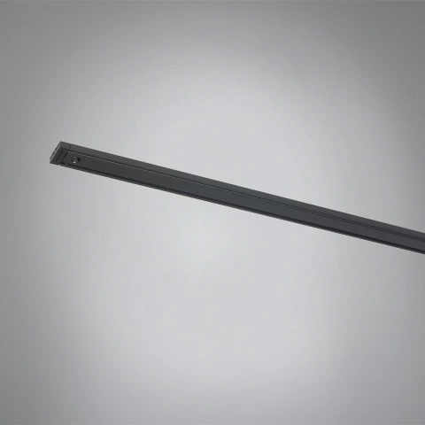 Riel negro magnetico extrachato 2 metros aluminio Trakslim ap2mn gmg