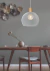 Lampara Colgante Osaka Large Chapa Y Madera Vintage E27 DBR - comprar online