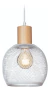 Lampara Colgante Osaka Small Chapa Madera E27 Led Dbr en internet