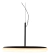 Lampara Colgante Magi Dise¤o Negro Led 24w Calido Alta Gama VK
