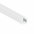 Riel de aluminio 1mt Pintado mas conector - comprar online